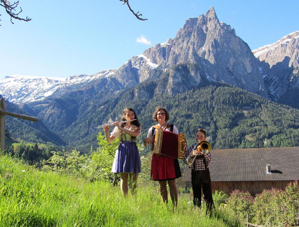 Apartamento Schildberghof Ortler Siusi Exterior foto